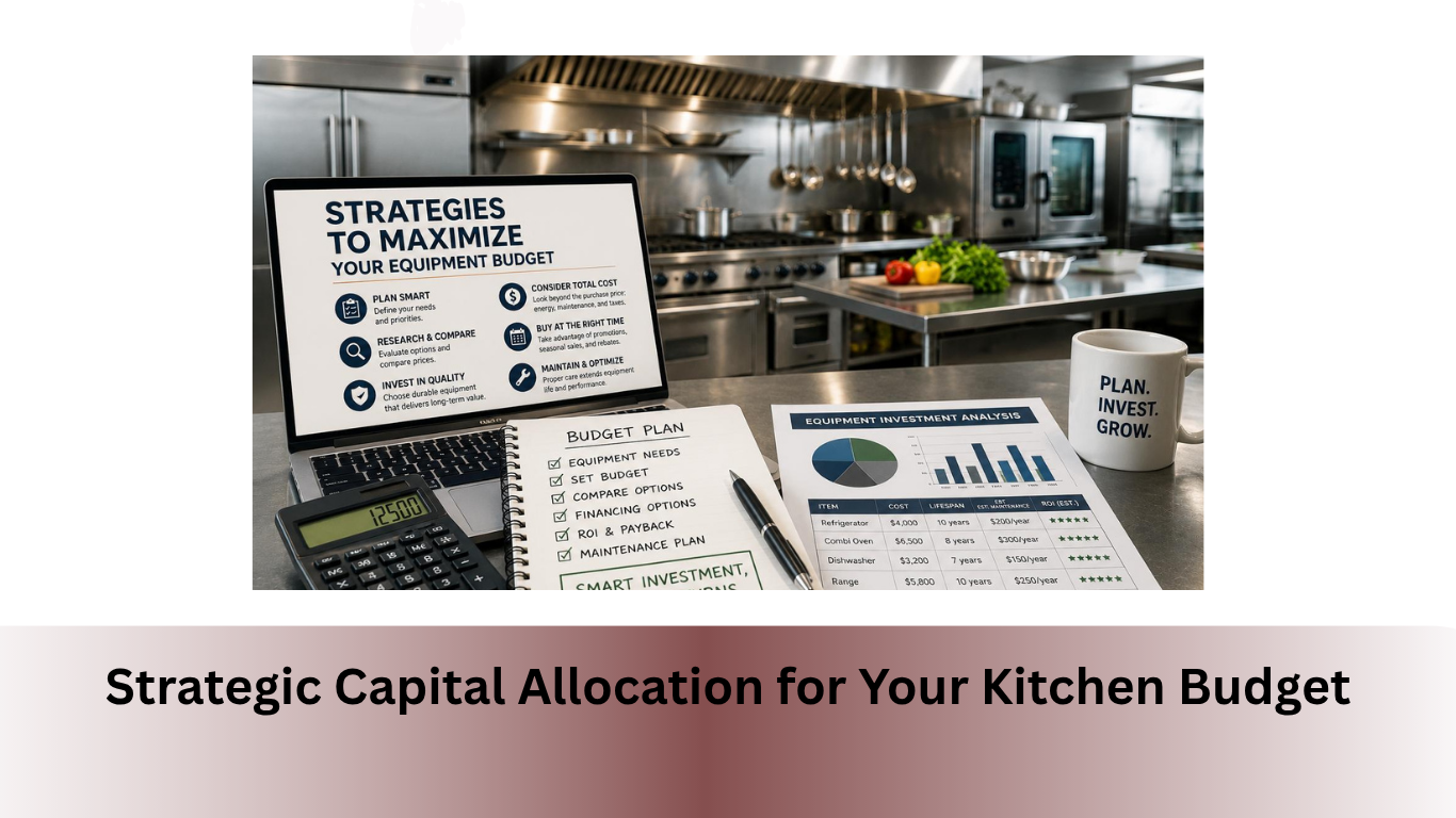 Strategic Capital Allocation for Your Kitchen Budget