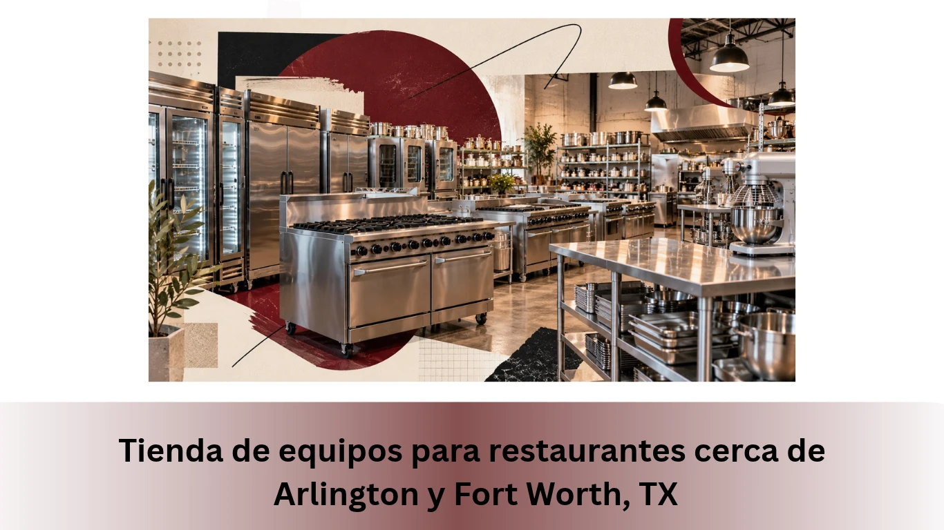 Tienda de equipos para restaurantes cerca de Arlington y Fort Worth, TX