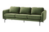 Amory Velvet Sofa|willow_green