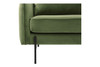 Amory Velvet Sofa|willow_green