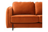 Amory Velvet Sofa|rust