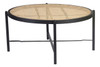 Aries Coffee Table (Metal Base)|black