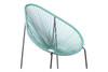 Acapulco Indoor Outdoor Papasan Lounge Chair|wasabi