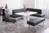 Amanda Corner Sofa|black lifestyle