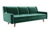 Audrey Velvet Sofa|emerald_green