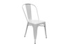 Bastille Cafe Stacking Chair (Set of 2)|white