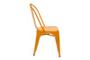 Bastille Cafe Stacking Chair (Set of 2)|orange
