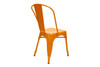 Bastille Cafe Stacking Chair (Set of 2)|orange