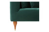 Brielle Velvet Sofa|emerald_green