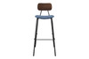 Colin Bar / Counter Stool (Set of 2)|bar___30_in__seat_height___walnut___blue