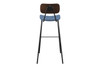 Colin Bar / Counter Stool (Set of 2)|bar___30_in__seat_height___walnut___blue