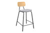 Colin Bar / Counter Stool (Set of 2)|counter___24_in__seat_height___ash___grey