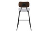 Colin Bar / Counter Stool (Set of 2)|counter___24_in__seat_height___walnut___grey