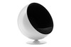 Eero Aarnio Ball Chair|glossy_white___black_pearl