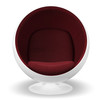 Eero Aarnio Ball Chair|burgundy_wool