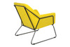 Essex Velvet Lounge Chair|mustard