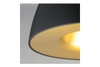 Fungo 1-light LED Pendant|small___black___satin_brass