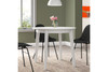 Atle Round Dining Table|matte_white lifestyle