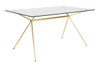 Atos Dining Table|60_inch_matte_brushed_gold