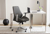 Bergen Low Back Office Chair|gray___with_arms lifestyle