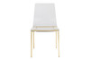 Chloe Side Chair (Set of 2)|matte_brushed_gold