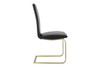 Cinzia Side Chair (Set of 2)|black_leatherette___chrome