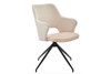 Darcie Armchair|light_beige_fabric_and_leatherette