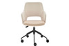 Darcie Office Chair|light_beige_fabric_and_leatherette