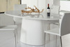 Deodat Oval Dining Table|matte_white lifestyle