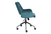 Desi Tilt Office Chair|blue_fabric___blue_leatherette