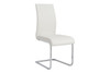 Epifania Side Chair (Set of 2)|chrome___white