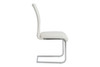 Epifania Side Chair (Set of 2)|chrome___white