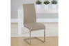 Epifania Side Chair (Set of 2)|chrome___taupe lifestyle