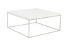 Teresa Square Coffee Table|high_gloss_white___polished_stainless_steel