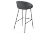 Zach-B Bar Stool (Set of 2)|gray_blue_fabric___black