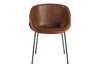 Zach Side Chair (Set of 2)|dark_brown_leatherette