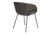 Zach Side Chair (Set of 2)|dark_gray_leatherette