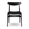 Hans Wegner CH23 Side Chair|black