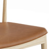 Hans Wegner Elbow Chair|natural_ash_with_saddle_vegan_leather_seat