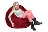 Cocoon 4' Round Multi-Position Bean Bag|cherry