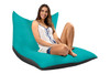 Finster Outdoor Bean Bag Lounge Chair|sunbrella_aruba_blue