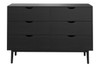 Jones 6-Drawer Dresser|black