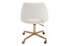 Julian Boucle Office Chair|white
