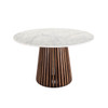 Lacey Round Marble Dining Table|48_inch