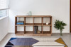 LAX Series 4x2 Bookcase|walnut lifestyle