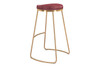 Brenda Bar Stool (Set of 2)|burgundy