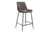 Bryson Counter Chair|brown