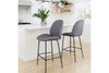 Mathew Counter Chair|gray lifestyle