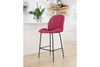 Mathew Counter Chair|red lifestyle