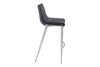 Melissa Bar Chair (Set of 2)|black___silver